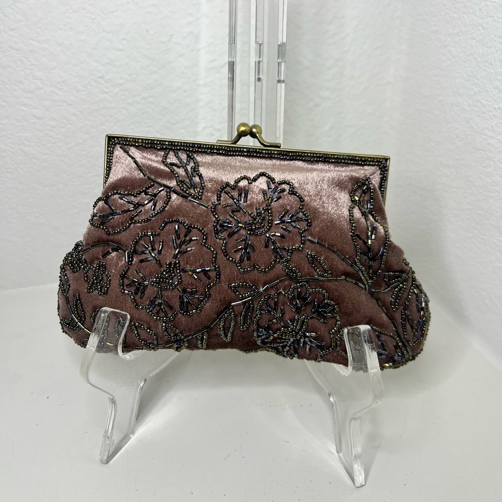 Vintage Velvet Clutch